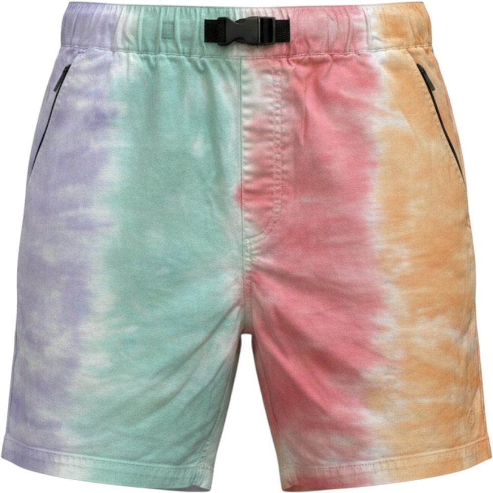 EMPYRE Dixon Tie Dye Shorts Mens Elastic Waist Casual Cotton‎ Blend Medium